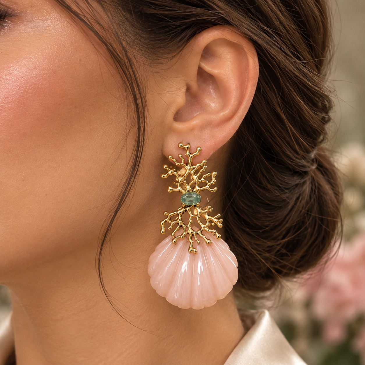 گوشواره حصیری فشن vogue